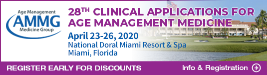 AMMG 28th Clinical Applications for Age Management Medicine