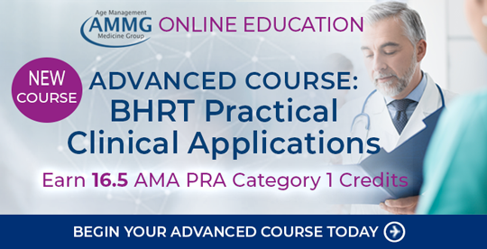 AMMG Advanced BHRT Course - Online Education