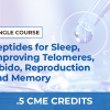 PEPTIDES FOR SLEEP, IMPROVING TELOMERES, LIBIDO, REPRODUCTION AND MEMORY – SINGLE COURSE