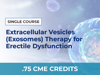 EXOSOMES THERAPY FOR ERECTILE DYSFUNCTION – SINGLE COURSE