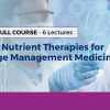 IV Nutrient Therapies for Age Management Medicine