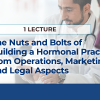 YOU TOOK A HORMONE COURSE, NOW WHAT? THE NUTS AND BOLTS OF BUILDING A HORMONAL PRACTICE FROM OPERATIONS, MARKETING, AND LEGAL ASPECTS
