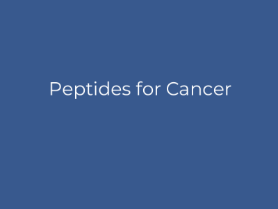 Peptides for Cancer